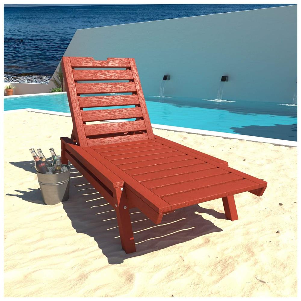 100% recycled plastic - Three Winter-Friendly Pool Furniture Materials
